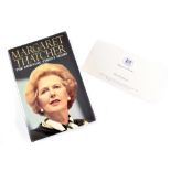 Margaret Thatcher; 'The Downing Street Years', a signed autobiography published by Harper Collins,