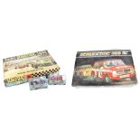 A boxed Scalextric 300 model racing set,