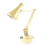 A vintage cream Anglepoise table lamp, height when extended approx 70cm.