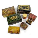 A 19th century Henry Loveridge cash box (no key),