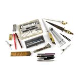 Various mixed collectIbles to include fountain and ballpoint pens, cigar cutters, lighters,