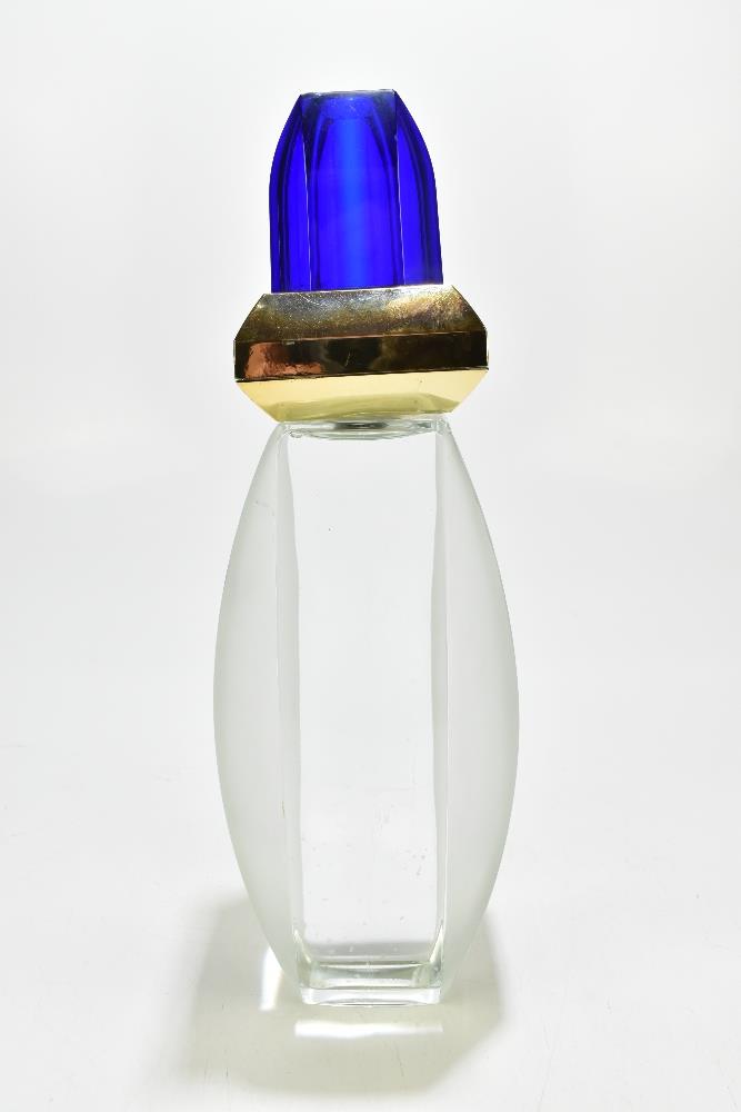 SUSPENSE BY LANCETTI; a giant vintage display dummy perfume factice, height 16"/41cm.Additional - Bild 2 aus 6