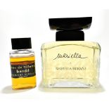 MARIELLA BURANI; a giant vintage display dummy perfume factice, circa 1993, an eau de toilette