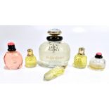 YVES SAINT LAURENT; a large 'Paris' perfume dummy factice, the glass bottle with faceted edges,