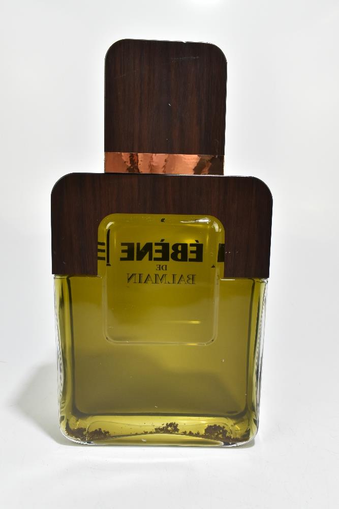 ÉBÈNE DE BALMAIN; a giant vintage display dummy perfume factice for men, height 14.5"/37cm. - Bild 3 aus 5