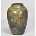 REGINALD FAIRFAX WELLS (1877-1951) for Coldrum Pottery; a tall stoneware vase decorated with running