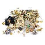 Various items of costume jewellery to include rings, watches necklaces, etc.