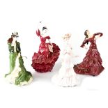 Two Coalport 'Passion for Dance' collection figurines, 'Bolero' no.
