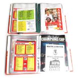 A quantity of Liverpool FC 1989-1990 Season football programmes comprising First Division: Everton