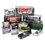 A quantity of collectors' scale model diecast vehicles to include a Burago 1:18 Dodge Viper RT/10,