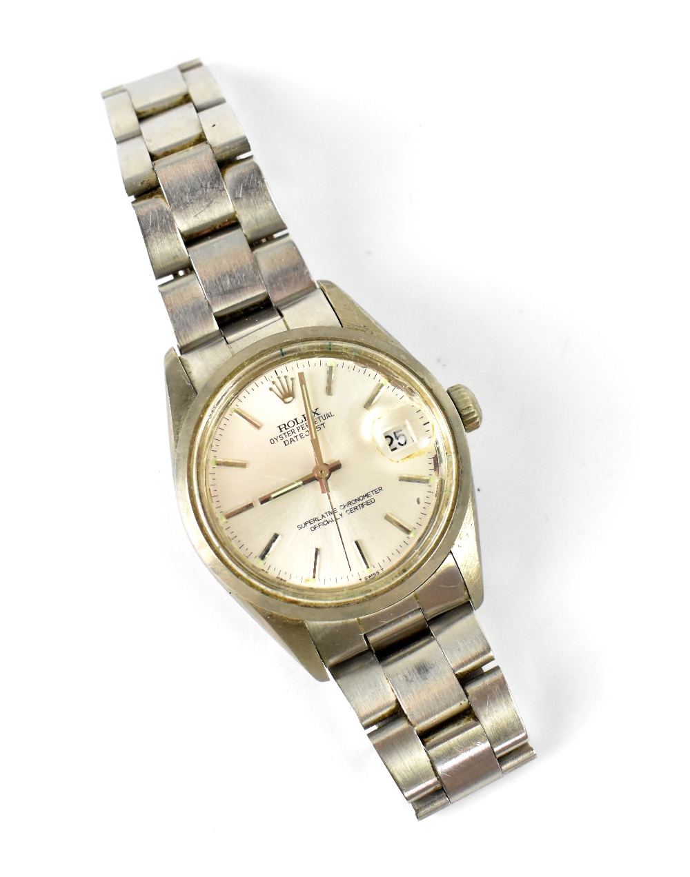 Withdrawn Rolex; a gentlemen's Oyster Perpetual Chronometer watch,