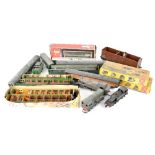 A large quantity of mainly OO gauge model railway related items to include Faller model kits,