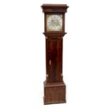 A 19th century L Parks longcase clock,
