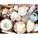 A quantity of mainly early 20th century dinner and teaware to include Gladstone china, a teapot,