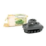 A boxed Tri-ang Minic Series 2 clockwork powered Sherman Tank,