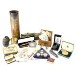 A quantity of military and other related collectibles to include a deactivated No.