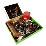 A collection of approximately seventy late 19th and early 20th century smokers' pipes to include