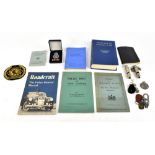 POLICE INTEREST; a collection of assorted ephemera relating to the police, to include whistles,