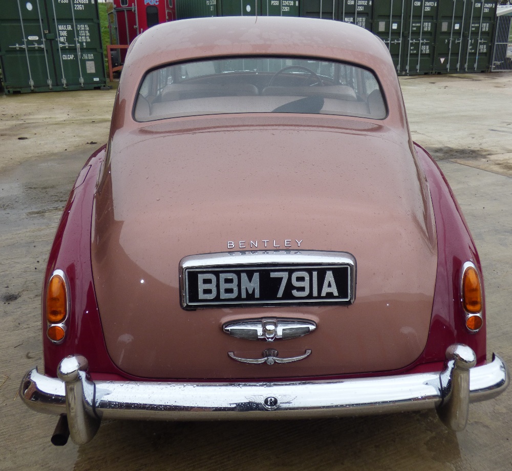 BENTLEY; a 1958 S1 saloon motor car BBM 791A, chassis no.B428FA, engine no.BF214. The car now - Image 8 of 21