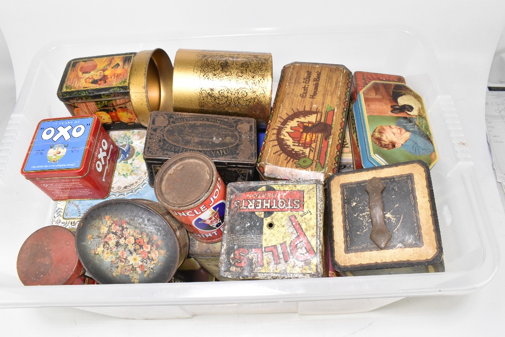 Approximately forty vintage tins including OXO, Stotherts Atherton Pills, Sullivan Powell Oriental - Image 3 of 3