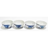 A pair of 18th century Chinese blue and white bowls made for the Vietnamese Imperial Palace