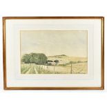 KARL HAGEDORN (1889-1969); watercolour, a landscape study, signed and dated '60 lower right, 27.5