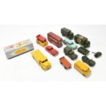 DINKY; a boxed Leyland Cement wagon, ‘Ferrocrete’, numbered 533 in yellow livery, and a small