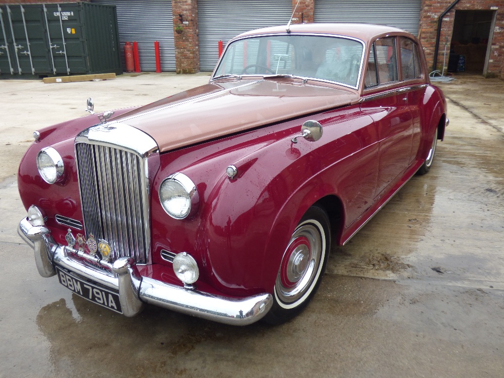 BENTLEY; a 1958 S1 saloon motor car BBM 791A, chassis no.B428FA, engine no.BF214. The car now