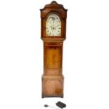 William Goode Chester; a 19th century mahogany and oak eight-day longcase clock,