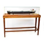 A model ship, 'Daphnella' built by The Doxford & Sunderland Ship Building and Engineering Co Ltd, J.