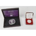 A 2016 'Queen Elizabeth II, 90th Birthday' 5oz, £10 silver coin,