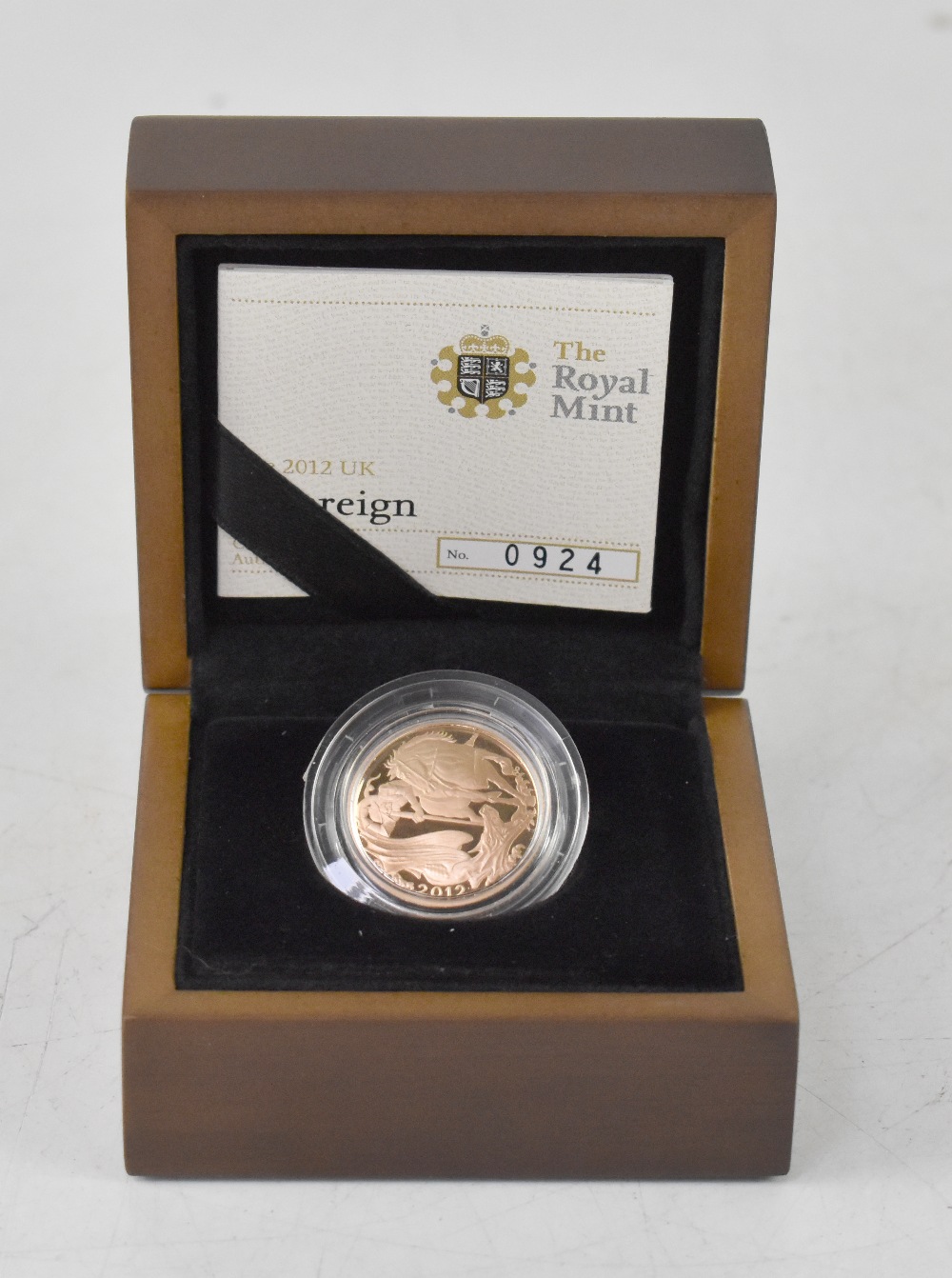 A 2012 sovereign, proof, limited edition no.924/5,500. - Image 2 of 4