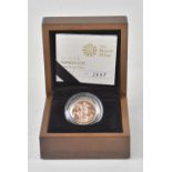 A 2011 sovereign coin, proof, limited edition no.2497/15,000.