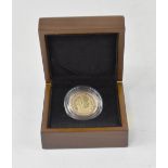 A 2011 'Mary Rose' £2 gold coin, proof, limited edition no.215/1511.