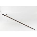 A late 19th/early 20th century reproduction of a Medieval broad sword,