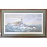 A group of Royal Naval and Naval related prints and limited edition prints to include,