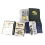 An album and a quantity of loose Royal Mail Mint stamps to include motorcycles,