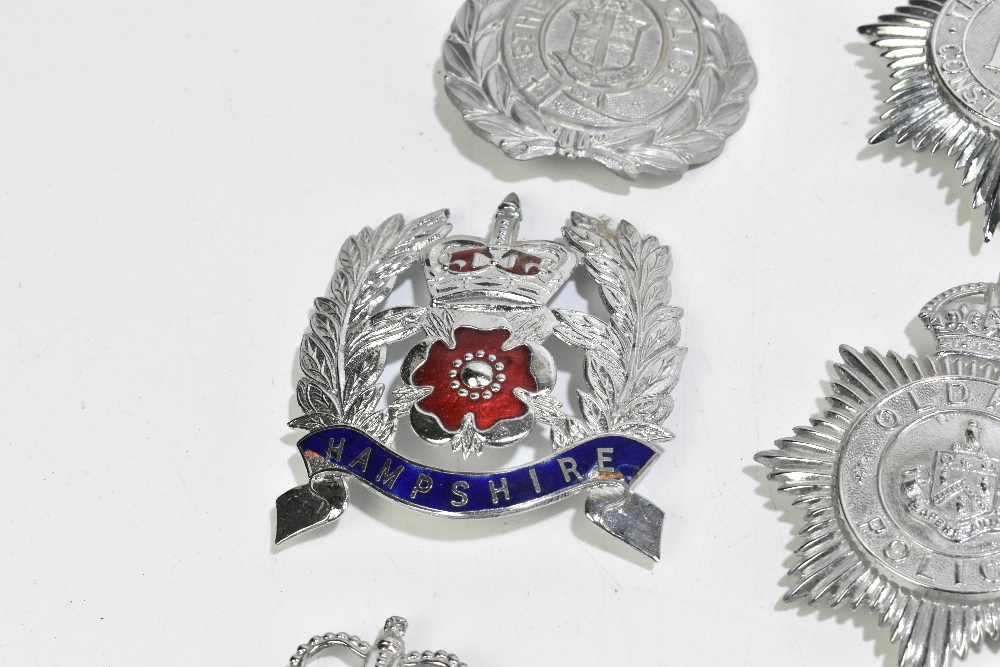 POLICE INTEREST; a large group of Police badges including a set mounted on board for the Baden - Image 11 of 14