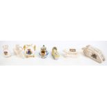 An extensive collection of assorted crested china, various manufacturers and models to include
