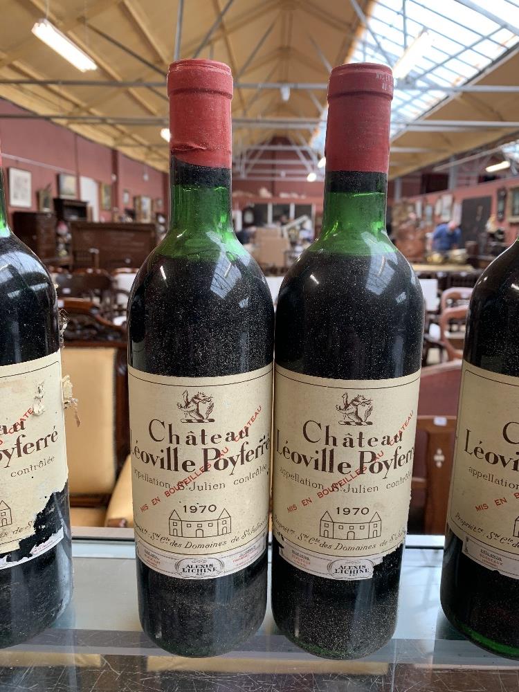 FRANCE; two cases of twelve 1970 Château Léoville Poyferré St. Julien bottles of red wine, 75cl, - Image 8 of 16