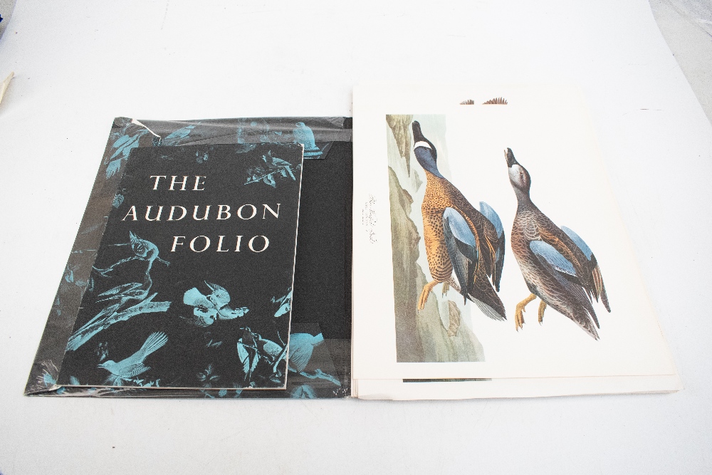 DOCK (G), THE AUDUBON FOLIO, with 33 loose colour plates and text booklet, Harry Abrams, 1964 (1). - Image 2 of 8