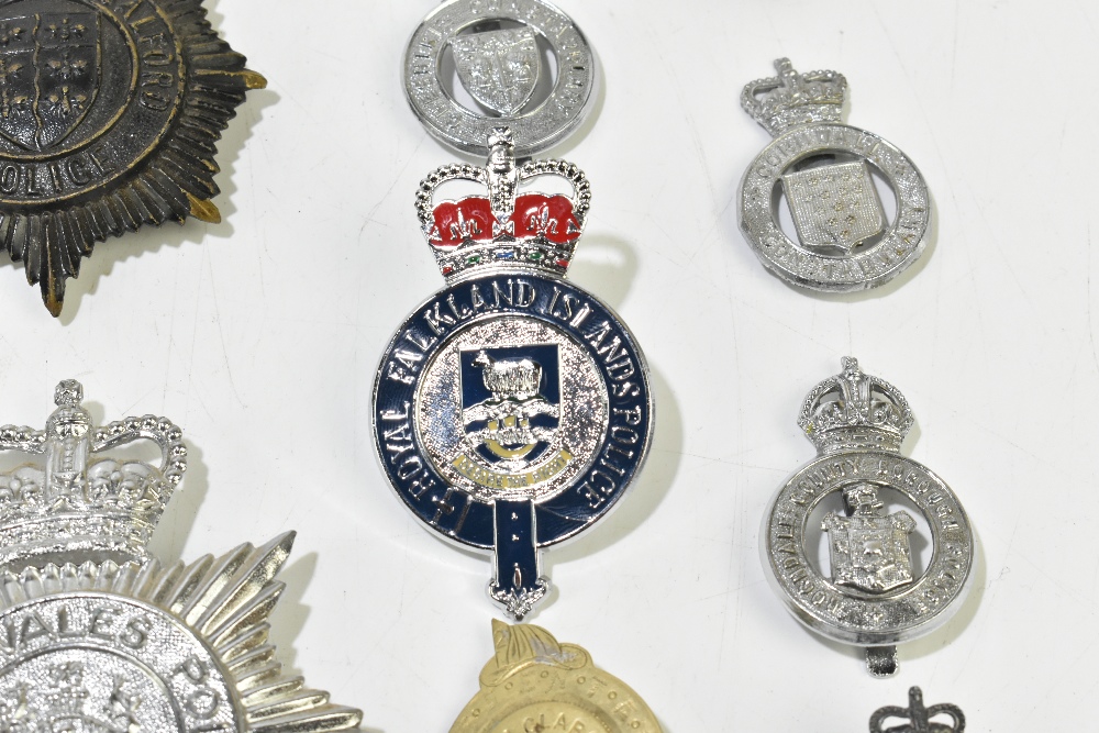 POLICE INTEREST; a large group of Police badges including a set mounted on board for the Baden - Image 12 of 14