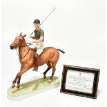 *** WITHDRAWN *** ROYAL WORCESTER; a limited edition figure, 'H.R.H. The Duke of Edinburgh', the