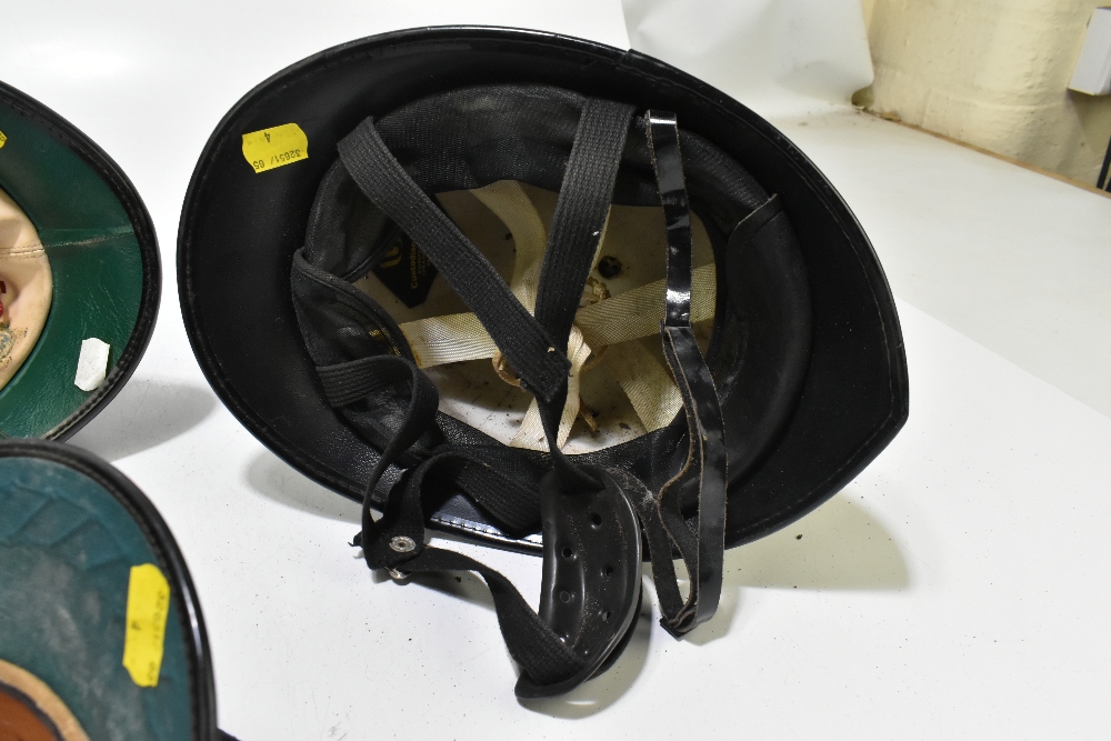 Three Police helmets with Staybrite badges and mounts, the first for Greater Manchester Police by - Image 8 of 9