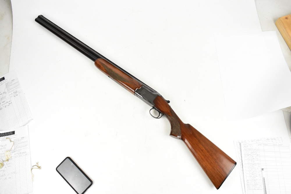 WINCHESTER; a model 99 12 bore over/under boxlock single trigger ejector shotgun, the 28” barrel - Image 4 of 10