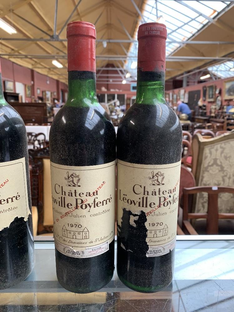 FRANCE; two cases of twelve 1970 Château Léoville Poyferré St. Julien bottles of red wine, 75cl, - Image 10 of 16