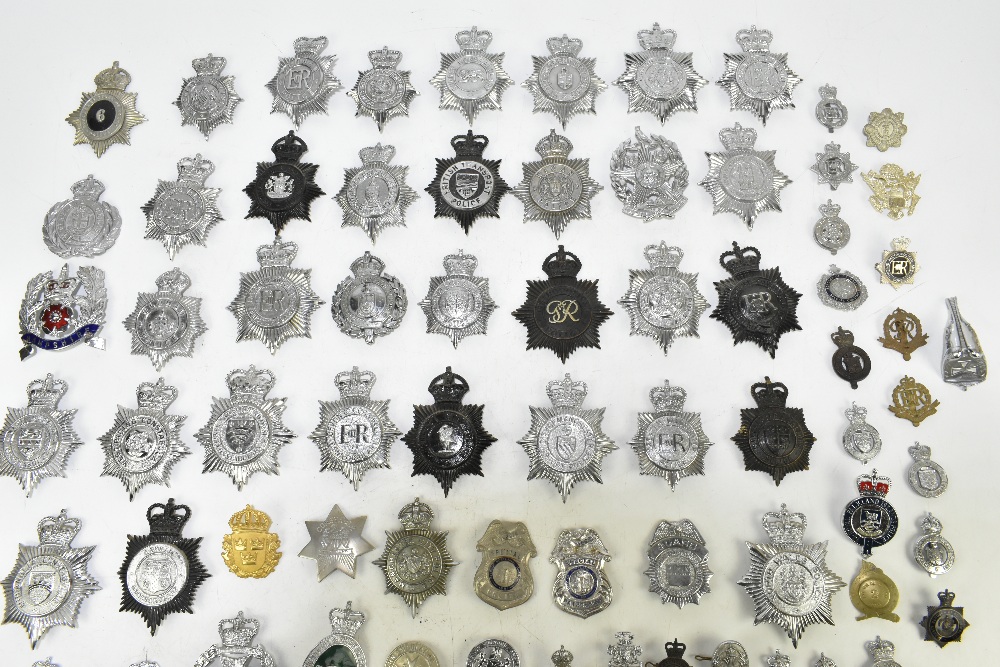 POLICE INTEREST; a large group of Police badges including a set mounted on board for the Baden - Image 7 of 14