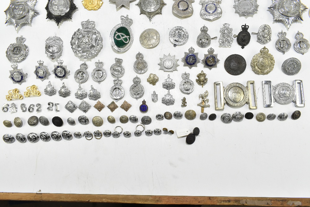 POLICE INTEREST; a large group of Police badges including a set mounted on board for the Baden - Image 5 of 14