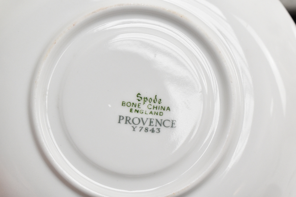 SPODE; a seventy seven piece part coffee and dinner service in the 'Provence' pattern. Additional - Image 3 of 3