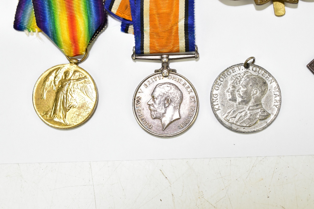 A WWI War and Victory medal duo, awarded to 157283 Gunner W. Swaby R.A., accompanying dog tags, - Image 3 of 10